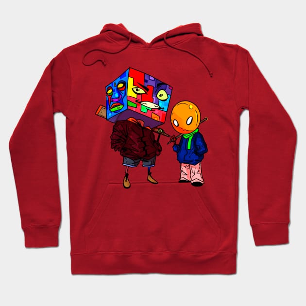 Crazy Cube! Hoodie by io Mecha